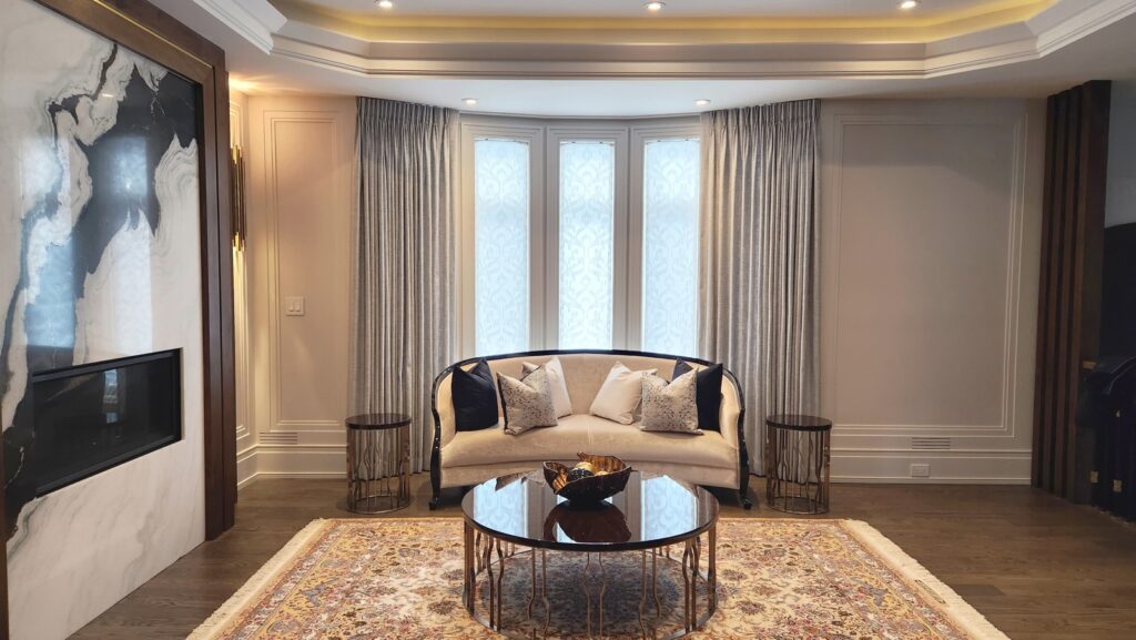 Linen curtains Dubai