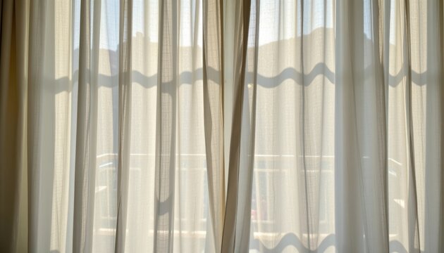 Chiffon curtains Dubai