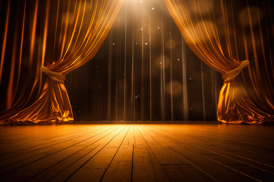 Gold Curtains Dubai