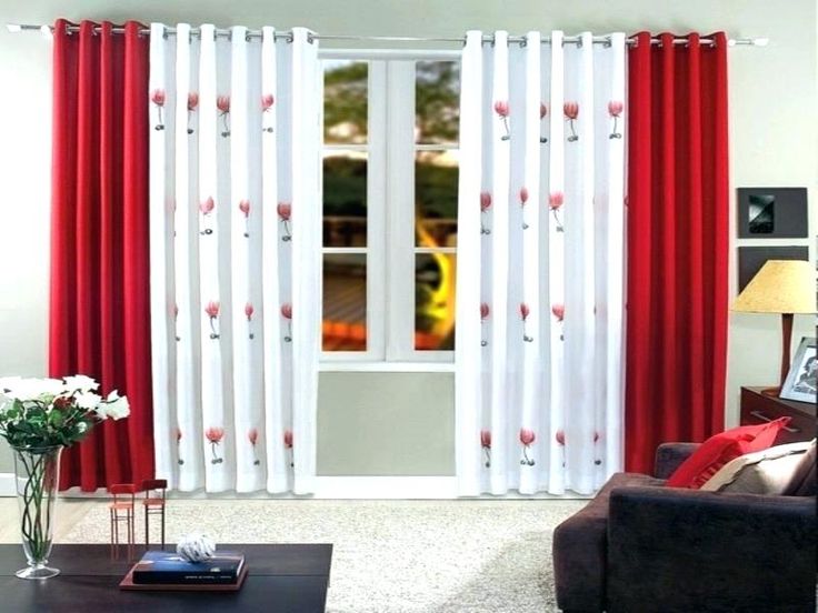 red curtains dubai
