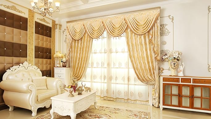Gold Curtains Dubai