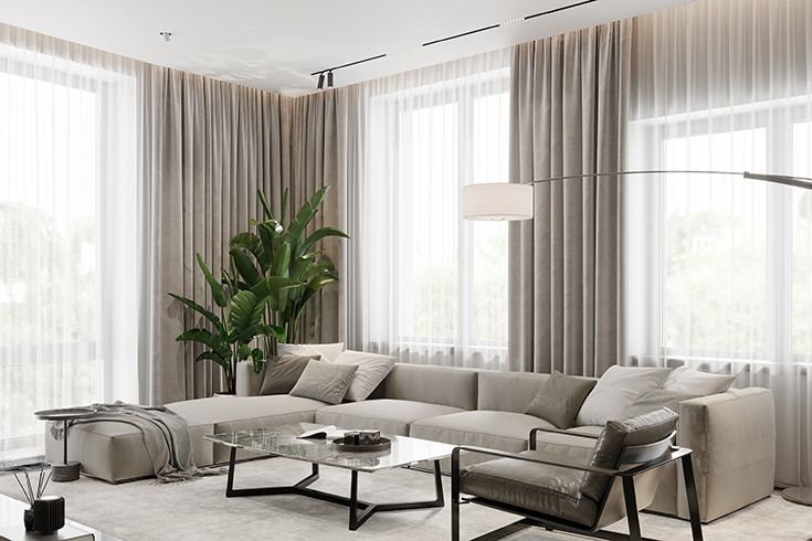 Motorized curtains Dubai