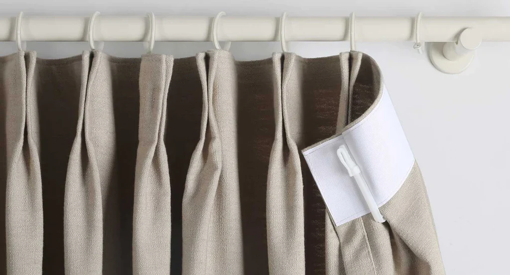 goblet pleat curtains in Dubai