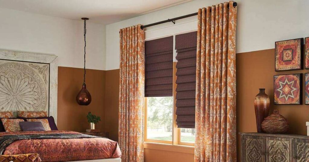 roman curtains Dubai
