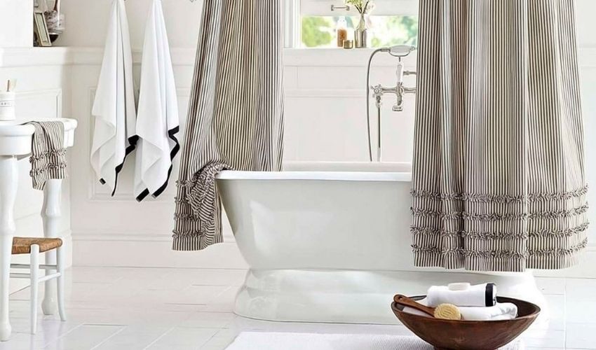bathroom curtains in Dubai