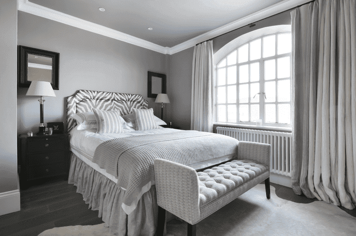 grey curtains Dubai