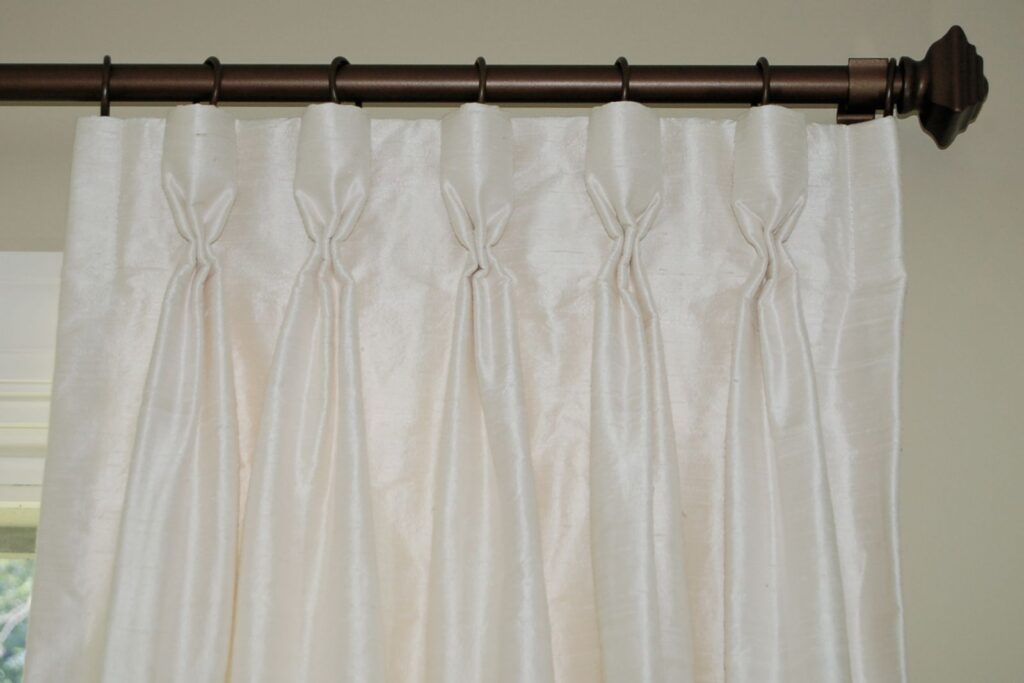 goblet pleat curtains in Dubai