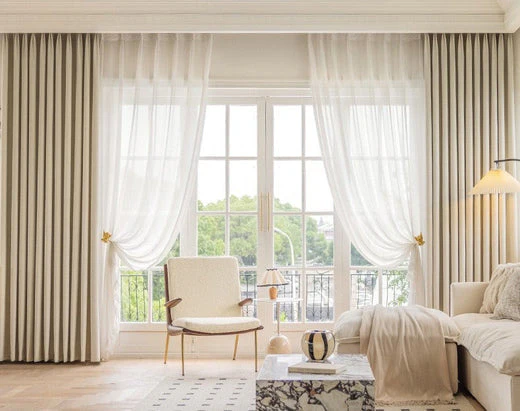sliding curtains Dubai