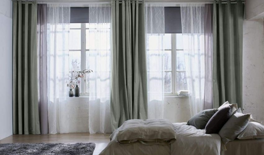 sheer curtains in Dubai