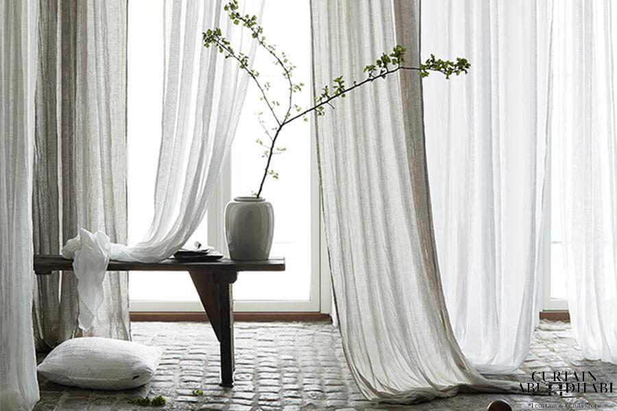 Linen curtains Dubai