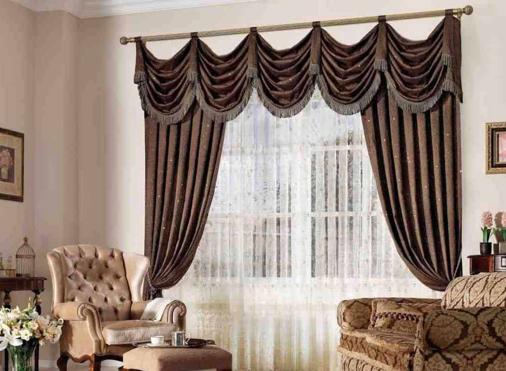 Chiffon curtains Dubai