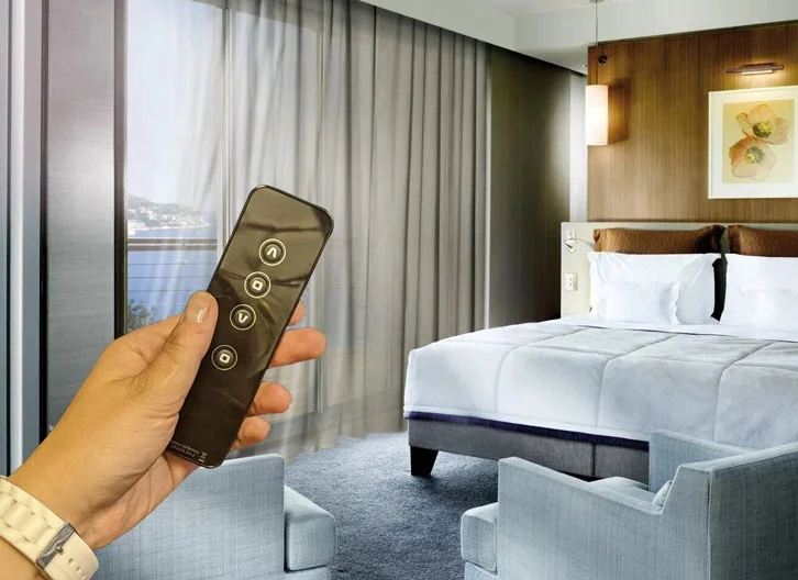 Motorized curtains Dubai