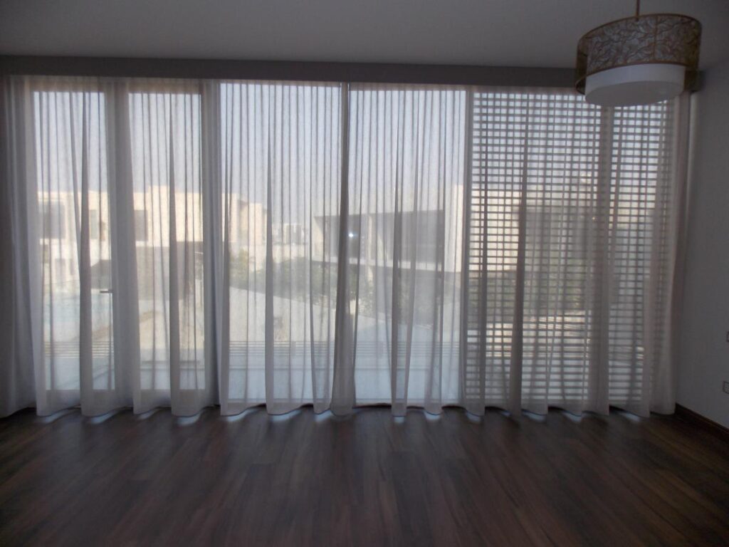 Chiffon curtains Dubai