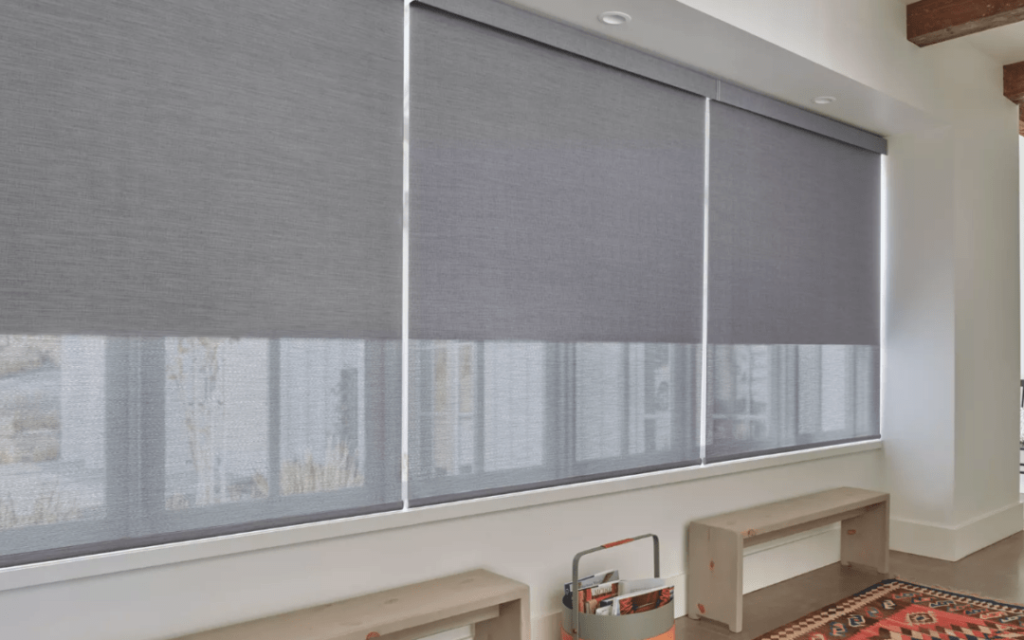 roll up curtains
