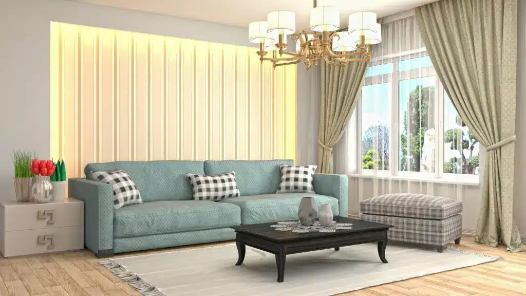 Velvet curtains Dubai