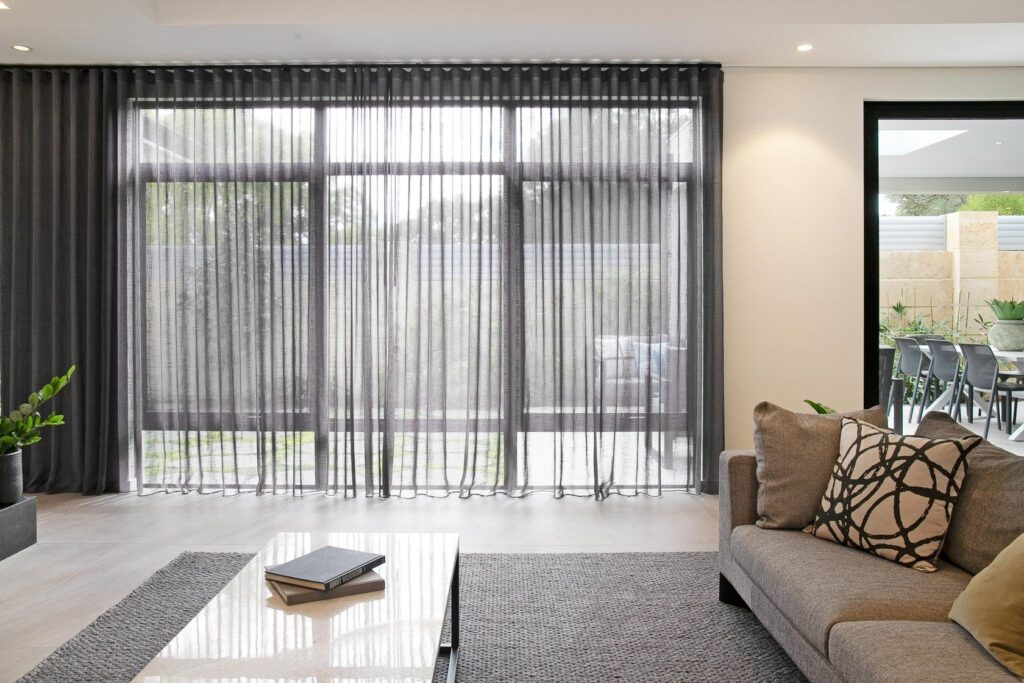 sheer curtains in Dubai