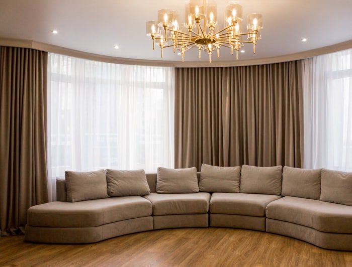 wave curtains Dubai