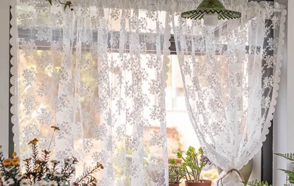 lace curtains Dubai