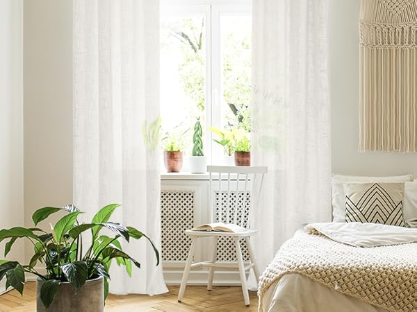 White Curtains Dubai