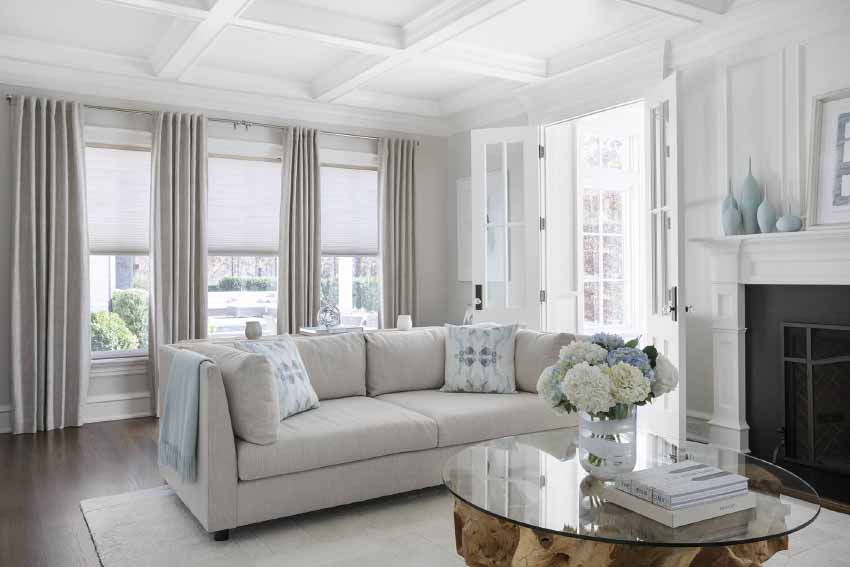 White Curtains Dubai
