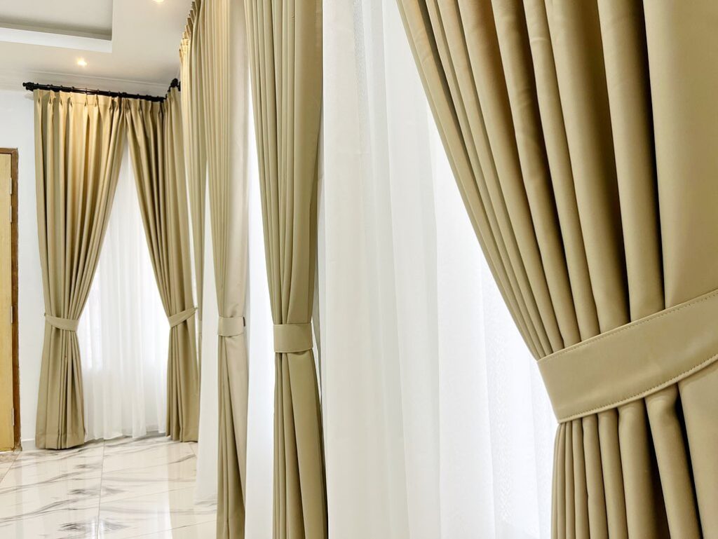 Velvet curtains Dubai
