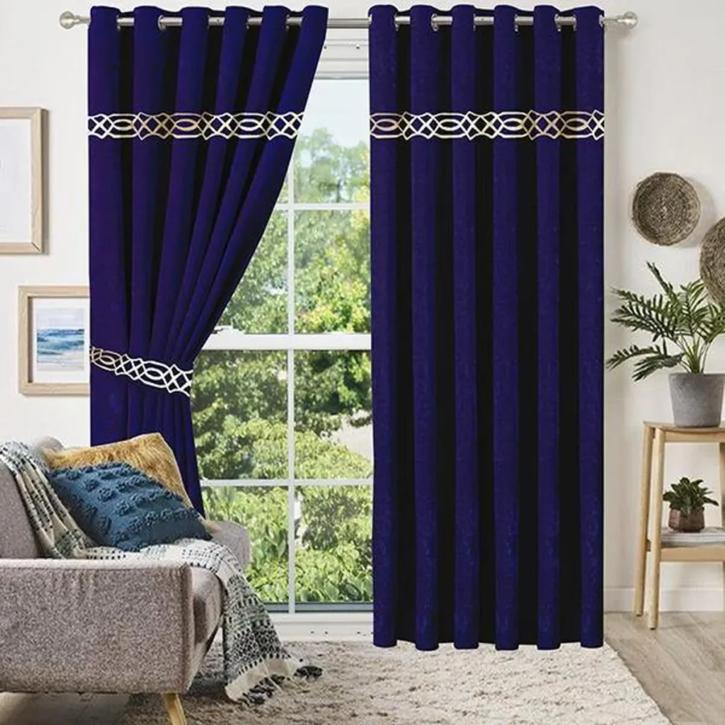 Navy Curtains Dubai