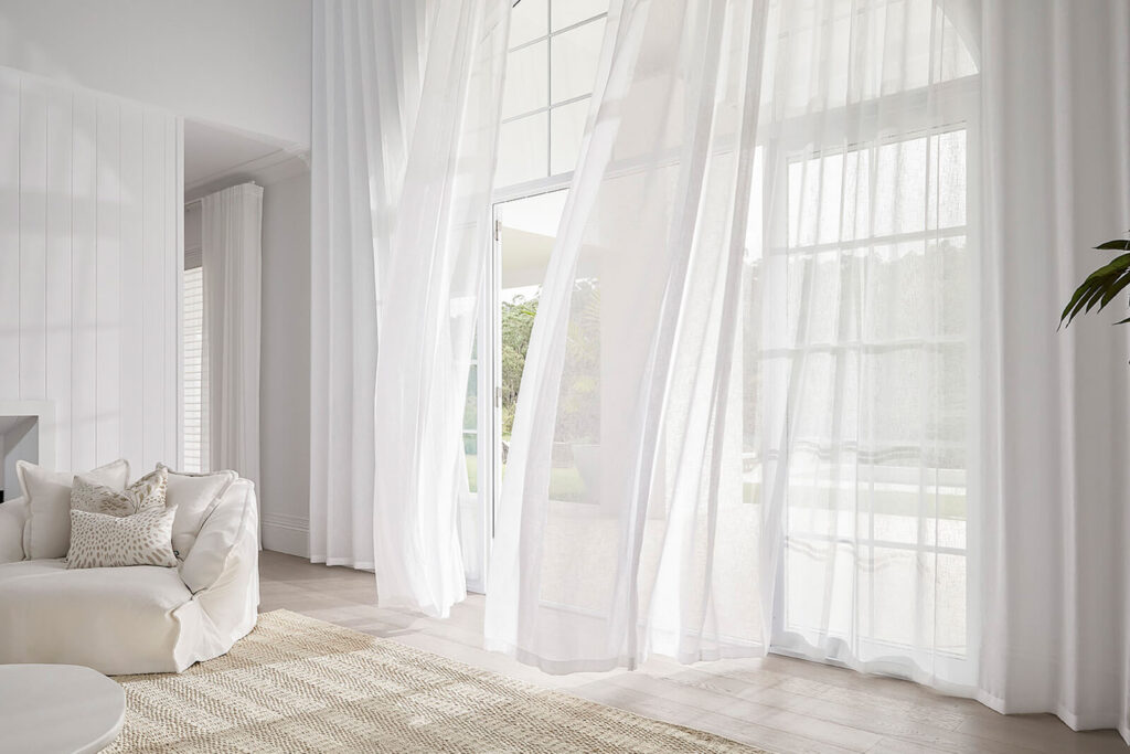 sheer curtains in Dubai