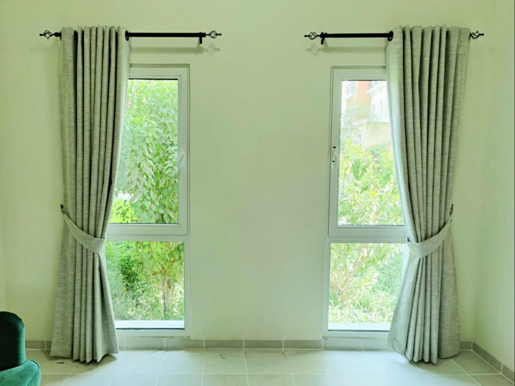 grommet curtains dubai