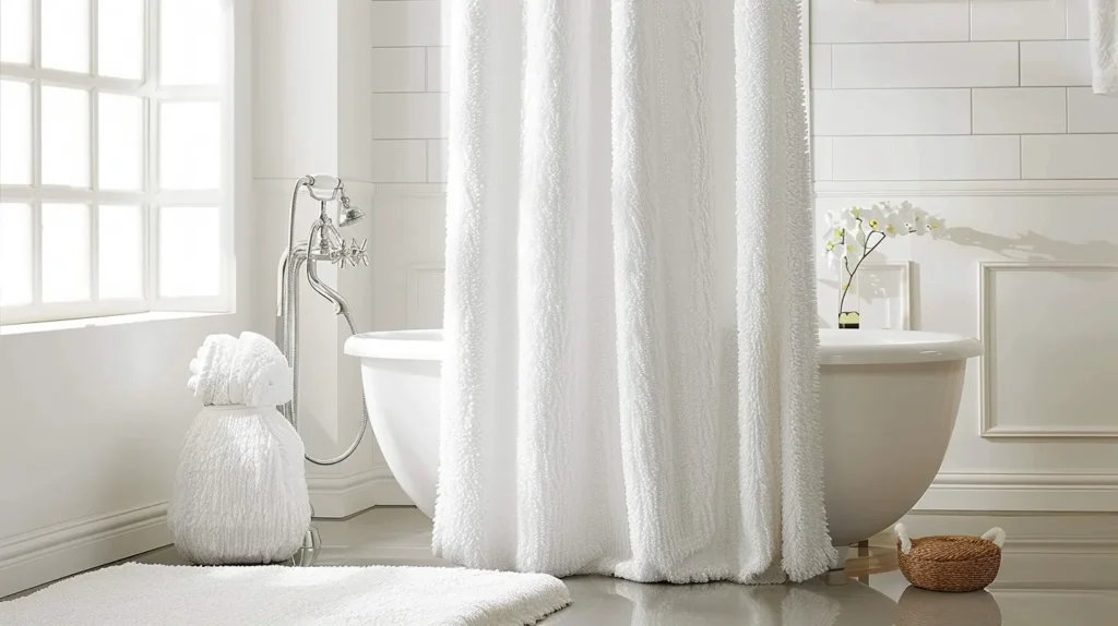 White Curtains Dubai