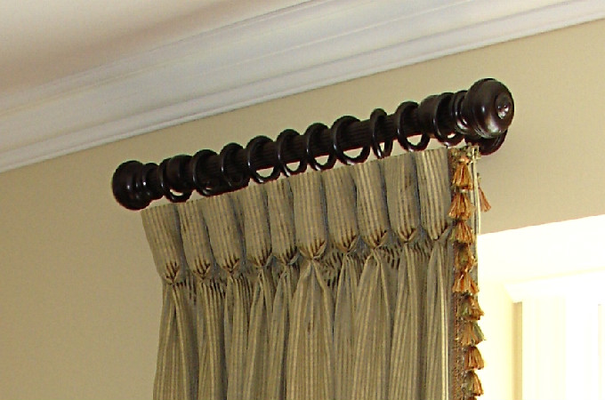 goblet pleat curtains in Dubai