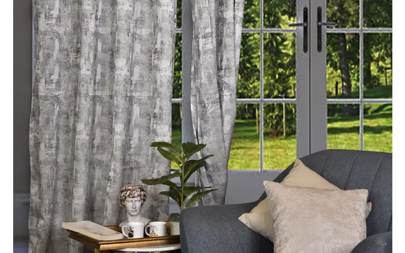 grey curtains Dubai