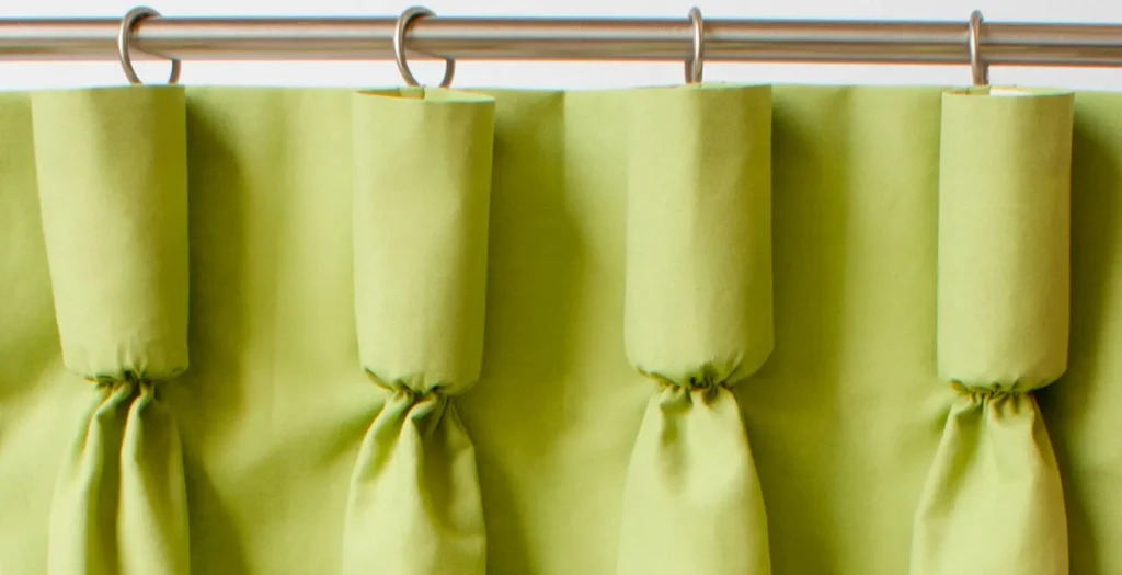 goblet pleat curtains in Dubai