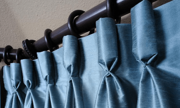 goblet pleat curtains in Dubai