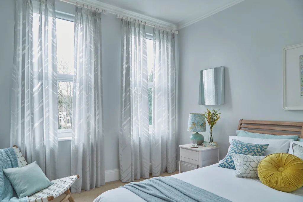 Chiffon curtains Dubai