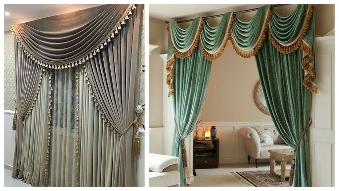 Chiffon curtains Dubai