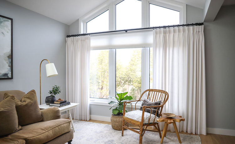 Linen curtains Dubai