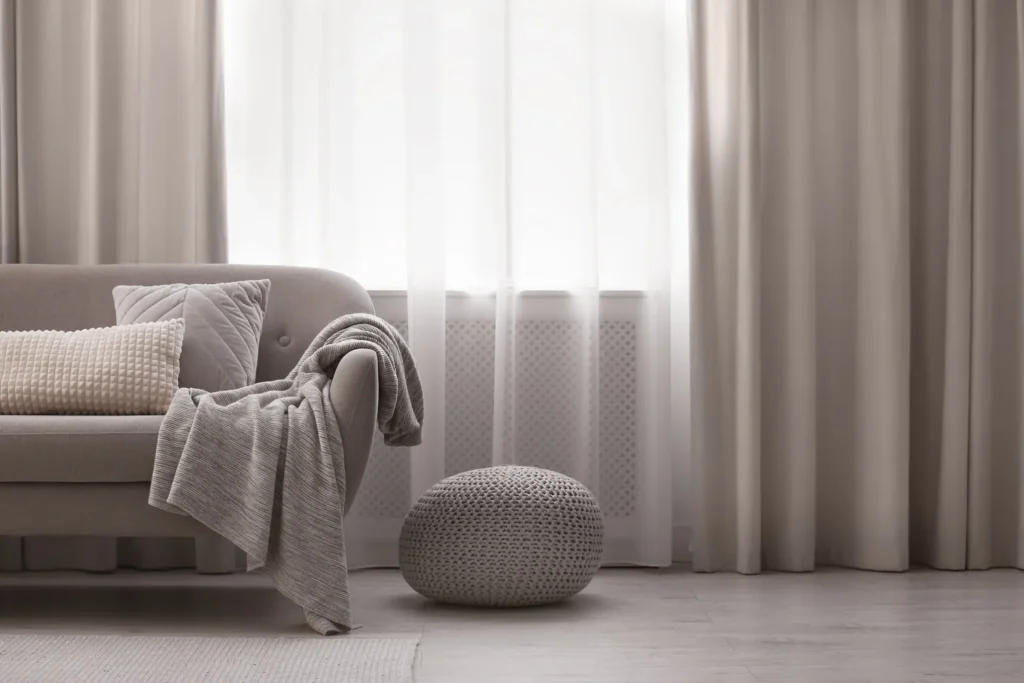 voile curtains Dubai