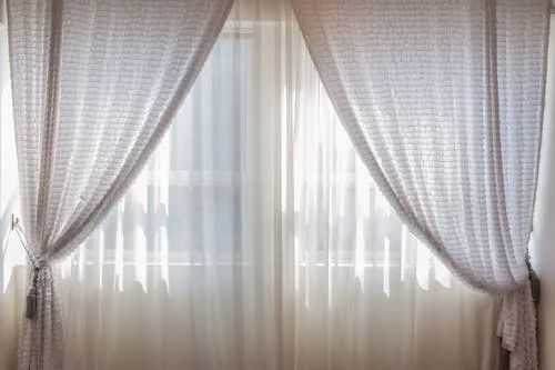 White Curtains Dubai