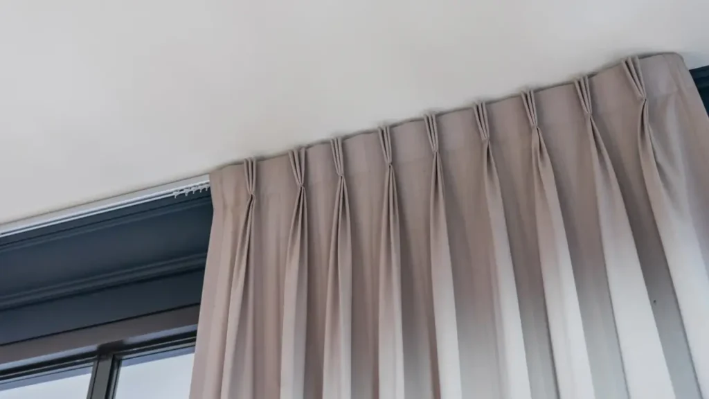 goblet pleat curtains in Dubai