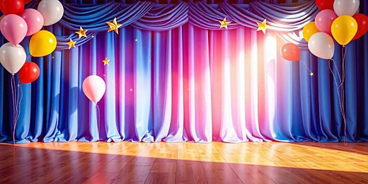 stage curtains Dubai
