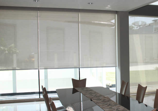 roll up curtains