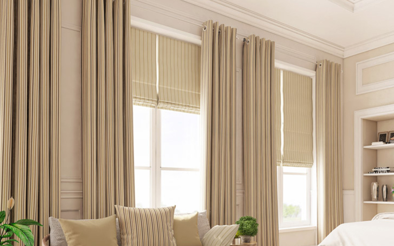 roman curtains Dubai