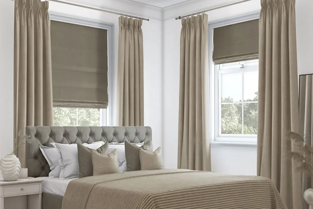 roman curtains Dubai