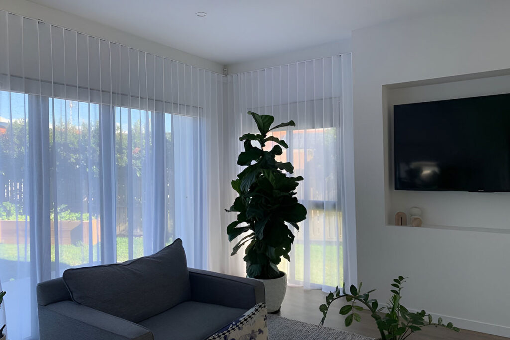 sheer curtains in Dubai
