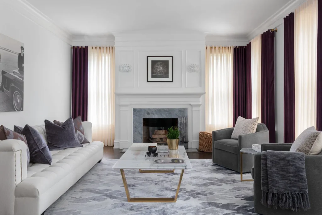 living room curtains