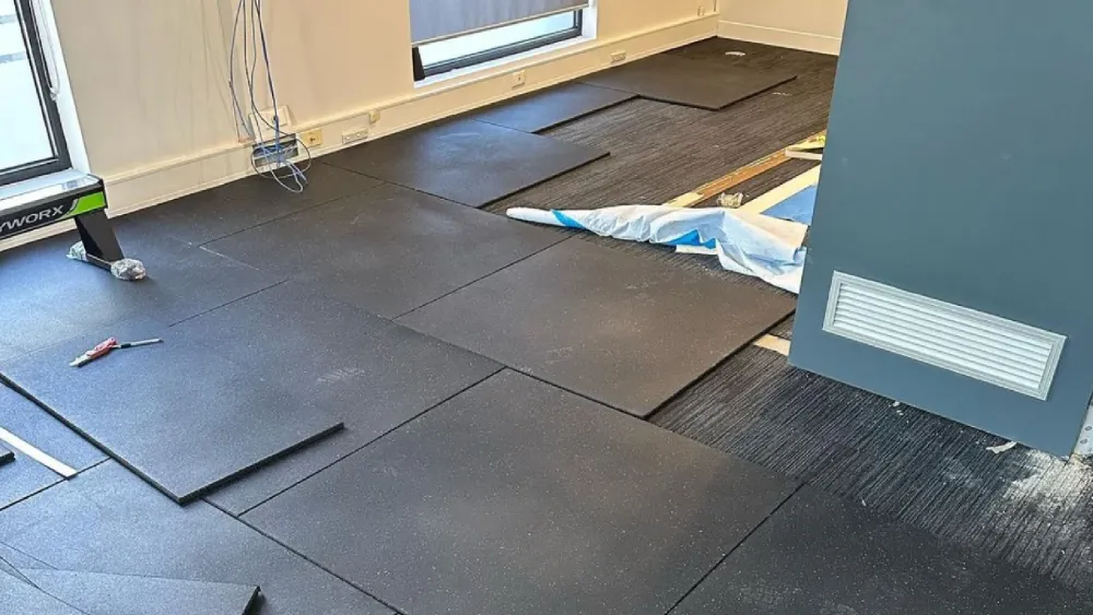 rubber flooring dubai