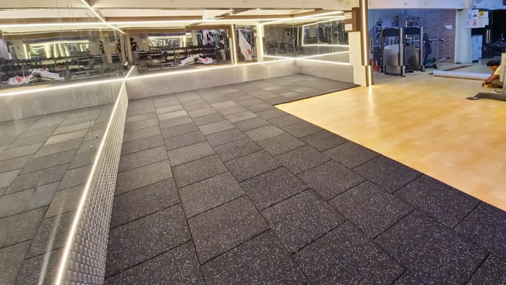 rubber flooring dubai