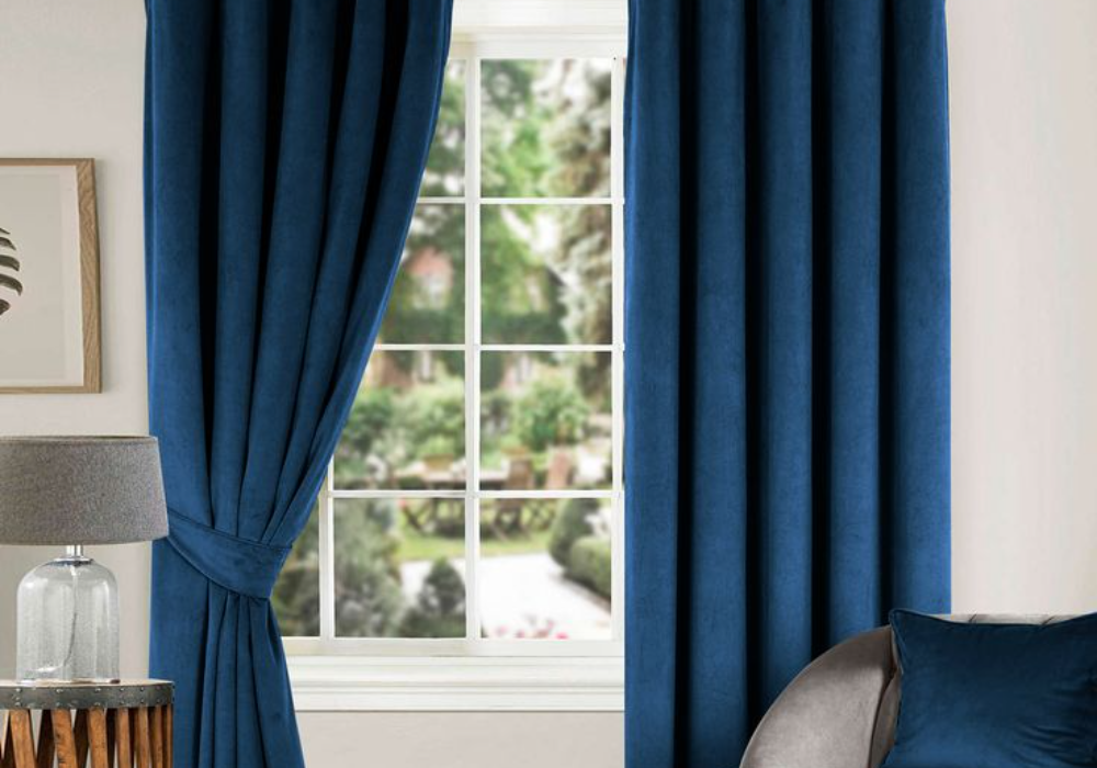 Blue Curtains