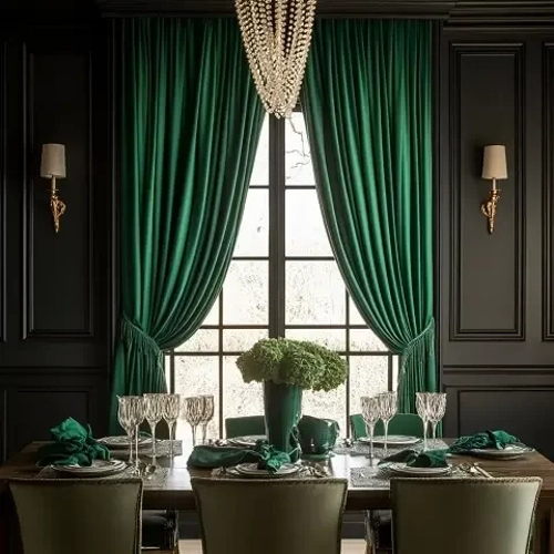Velvet Curtains Dubai