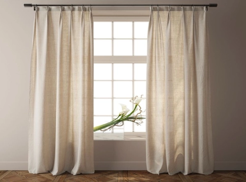Linen curtains Dubai